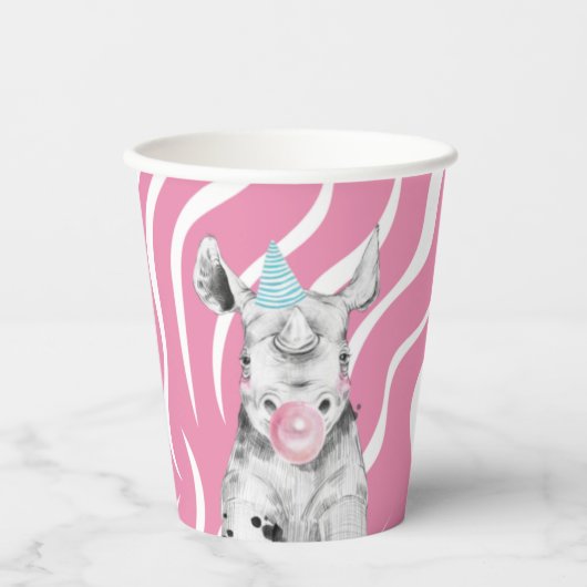 Party Tiere Party Cups | Party zum Geburtstag Pappbecher (Vorderseite)