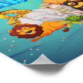 Party-Tiere Poster (Ecke)