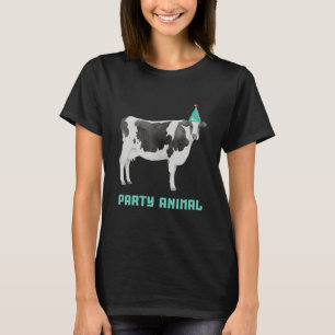 Party Tierkühe Geburtstag Rinder Zuchtkühe T-Shirt