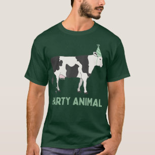 Party Tierkühe Geburtstagskuh Geburtstag T-Shirt