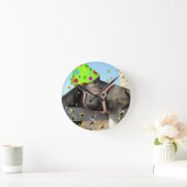 Party Tierpferd Runde Wanduhr (Zuhause)