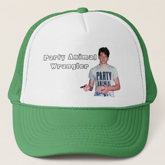 Party-TierWrangler Truckerkappe (Vorderseite)