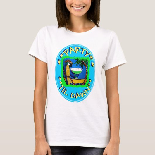PARTY 'TIL DAWN T-Shirt (Vorderseite)