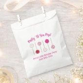 Party Til You Pop Pink Mattiert Cake Pop Geschenktütchen (Ausgeschnitten)