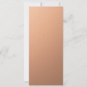 Party Time 40. Geburtstag Party Einfache Eleganz Einladung (Rückseite)