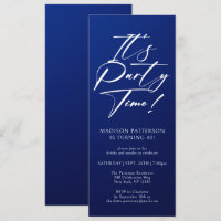 Party Time 40. Geburtstag Party Einfache Eleganz