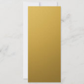 Party Time 40. Geburtstag Party Einfache Eleganz Einladung (Rückseite)