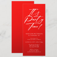 Party Time 40. Geburtstag Party Einfache Eleganz