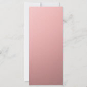 Party Time 40. Geburtstag Party Einfache Eleganz Einladung (Rückseite)