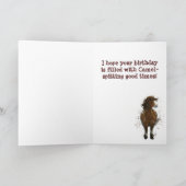 Party Time Appaloosa Pferd Karte (Innenseite)