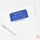 Party Time! Aufkleber für Wiedersehen-Namen von be (Umschlag)