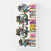 PARTY TIME BANNER (Vertikal)