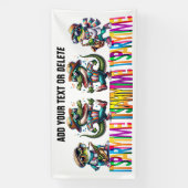 PARTY TIME BANNER (Vertikal)