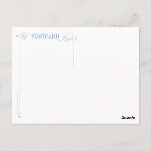 Party Time Bears Postkarte (Rückseite)