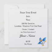 Party Time Bird - Kostenlos bei letzter Einladung (Rückseite)