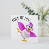 Party Time Bird - Kostenlos bei letzter Einladung (Stehend Vorderseite)