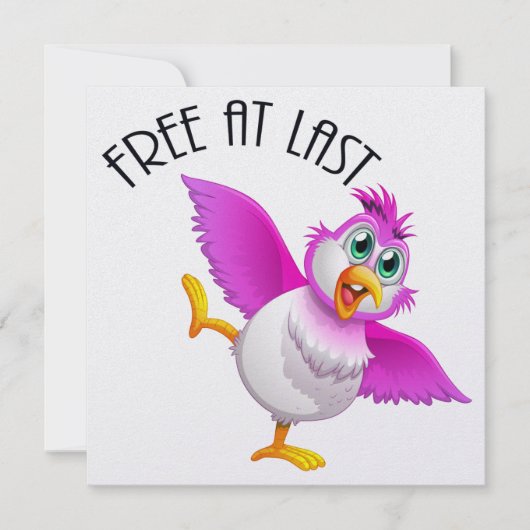 Party Time Bird - Kostenlos bei letzter Einladung (Vorderseite)