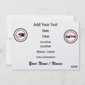 Party Time by SRF Einladung (Rückseite)