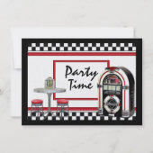 Party Time by SRF Einladung (Vorderseite)