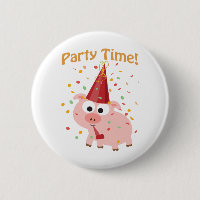 Party Time Confetti Pig