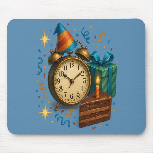 Party Time - Feiern im Stil Mousepad (Vorne)