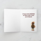 Party Time Feuerpferd Karte (Innenseite)