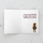 Party Time Fire Horse Karte (Innenseite)