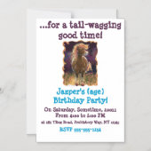 Party Time Fire Horse Magneteinladung (Vorderseite)