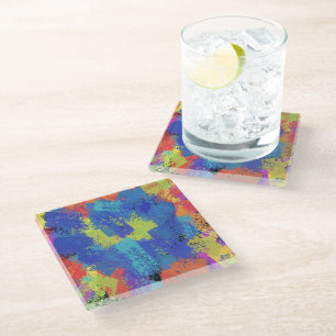 Party Time Glass Untersetzer