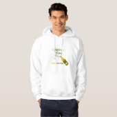 Party Time – Happy New Year Champagne Illustration Hoodie (Vorne ganz)