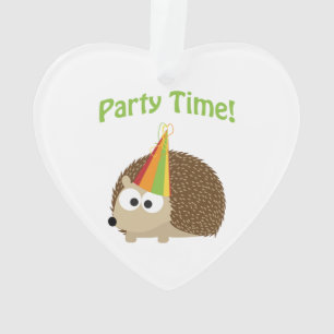 Party Time Igel Ornament