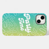 Party Time Inspiration Case-Mate iPhone Hülle (Rückseite (Horizontal))