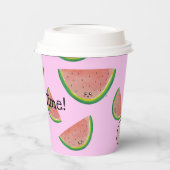 Party Time! Kawaii Watermelon Paper Cup Pappbecher (Links)