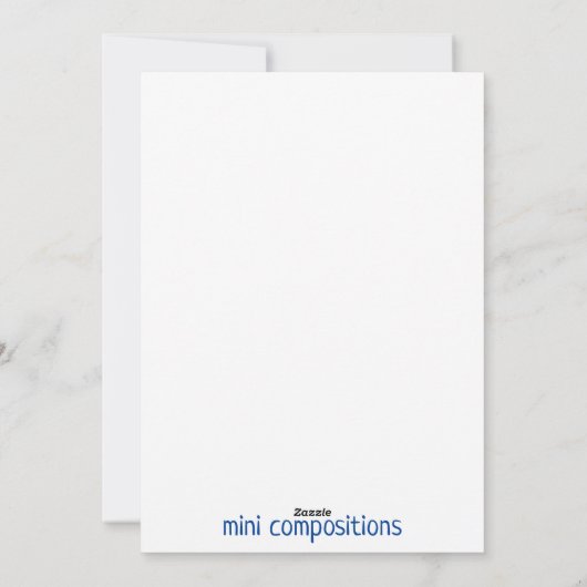 Party Time! (Leer) Feiertagskarte (Rückseite)