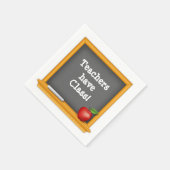 Party Time! Lehrer haben Klasse Serviette (Ecke)