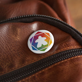 Party Time Meeple Button