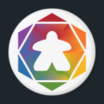 Party Time Meeple Magnet<br><div class="desc">Sind Sie bereit für ein Brettspiel-Party? Menschen spielen Brettspiele auf der ganzen Welt, und nichts ist das besser als das Eurogame-Volk. Gaming ist nicht nur für Kinder, Strategiespiele für Erwachsene sind der Wut. Wenn Sie europäische Strategiespiele spielen und die Welt gewollt haben, es kühl und farbenfroh zu wissen, ist dieses...</div>