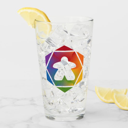 Party Time Meeple Tumbler (Vorderseite Ice)