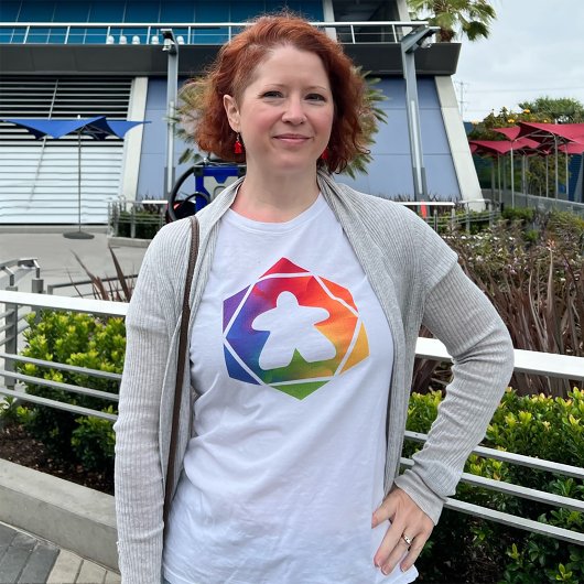 Party Time Meeple Womens Shirt