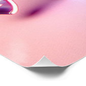 Party Time Neon Pink Poster (Ecke)