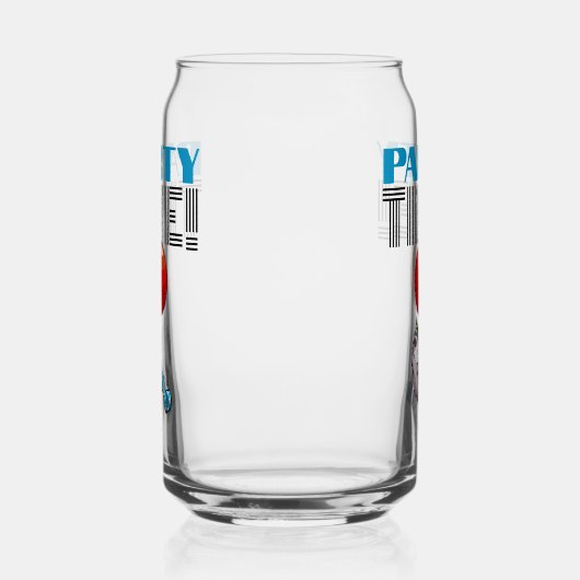 PARTY TIME! Party Possum Funny Floating Opossum Dosenglas (Links)