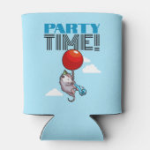 PARTY TIME! Party Possum Funny Floating Opossum Dosenkühler (Rückseite)