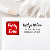 Party Time Red Sunburst (Insitu)