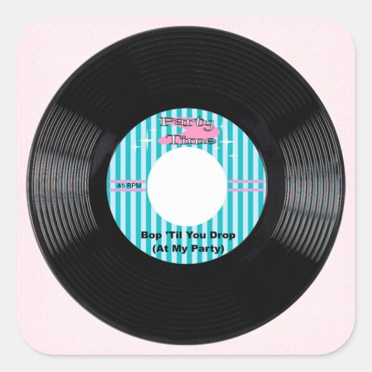 Party Time Sticker (Vorderseite)