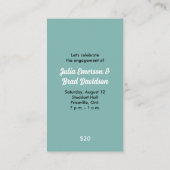 Party Time Ticket (Rückseite)