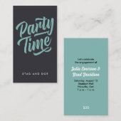 Party Time Ticket (Vorne/Hinten)