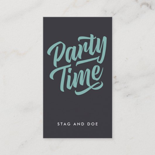 Party Time Ticket (Vorderseite)