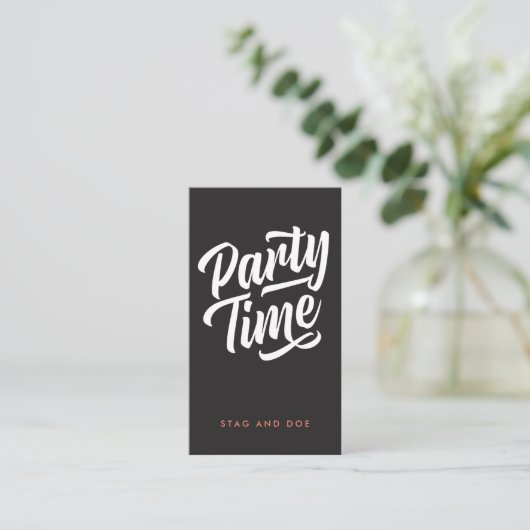 Party Time Ticket (Stehend Vorderseite)