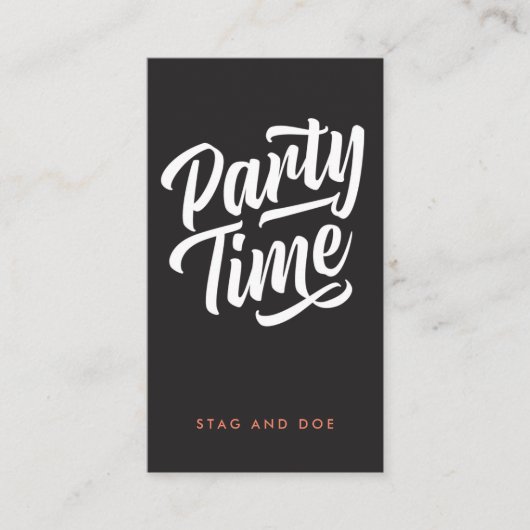 Party Time Ticket (Vorderseite)