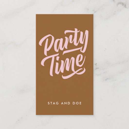 Party Time Ticket (Vorderseite)